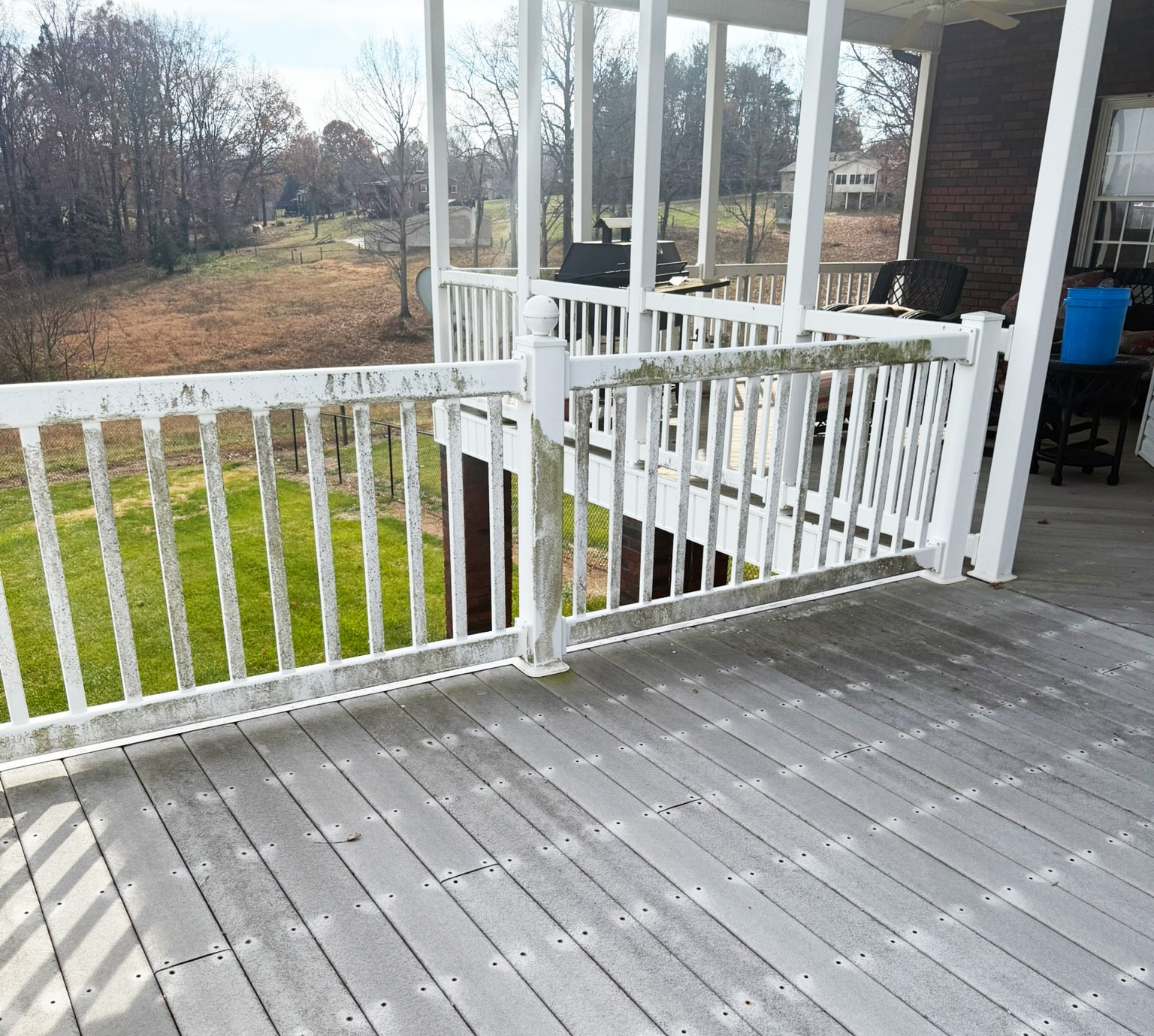 Wood Deck Revitalization - Before
