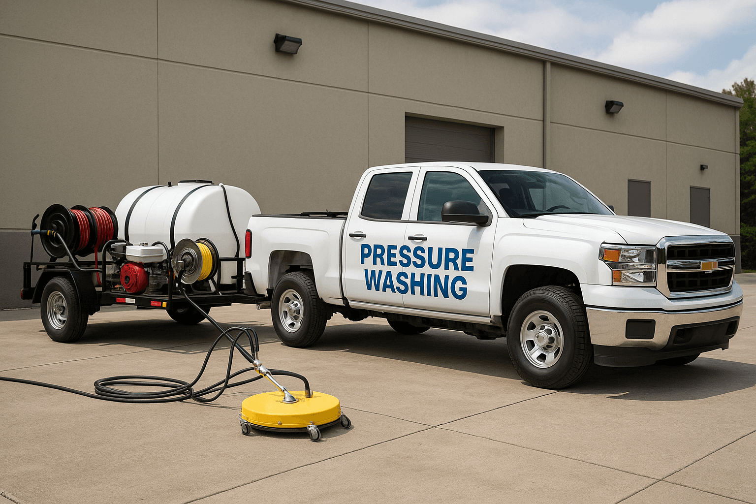 Professional Pressure Washing Equipment